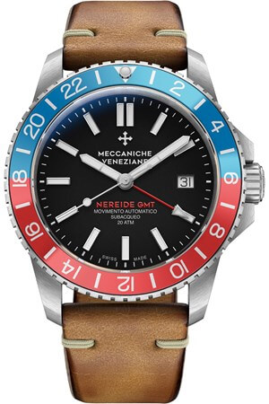 Meccaniche Veneziane Nereide GMT Diaspro
